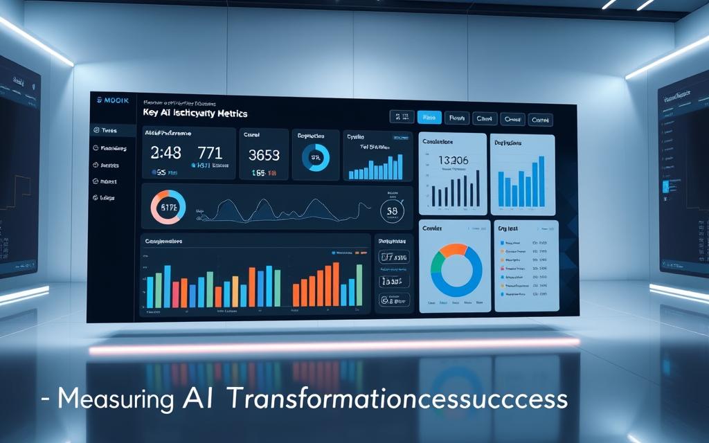 AI efficiency metrics dashboard