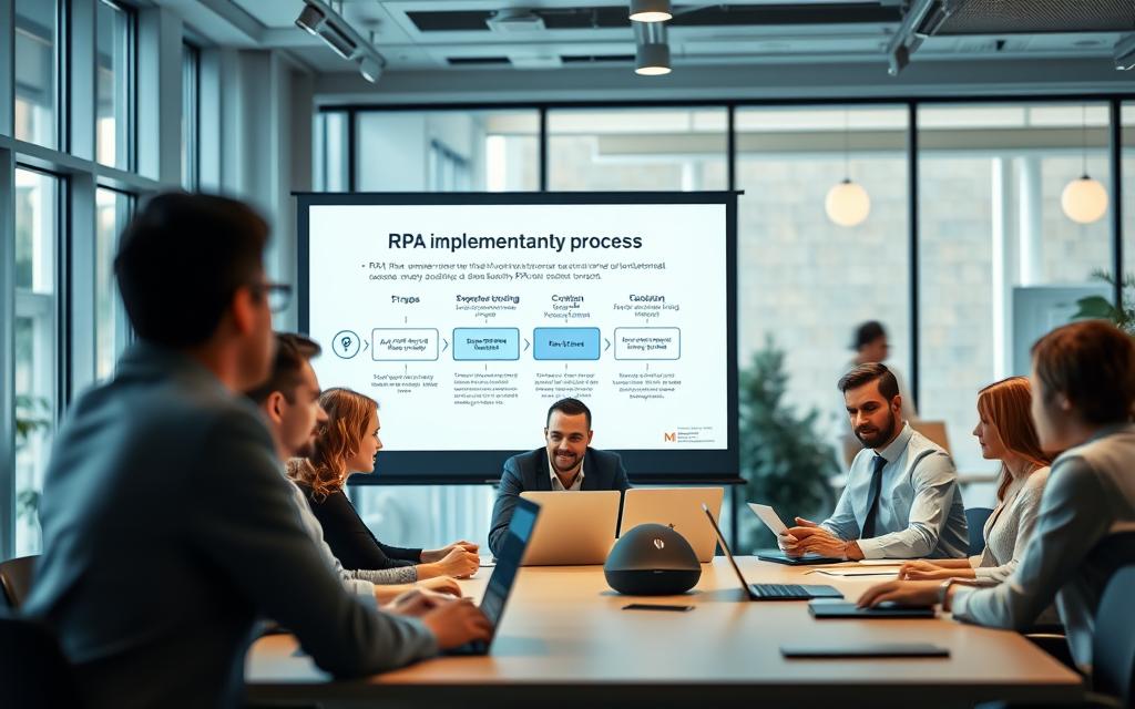 RPA implementation process automation