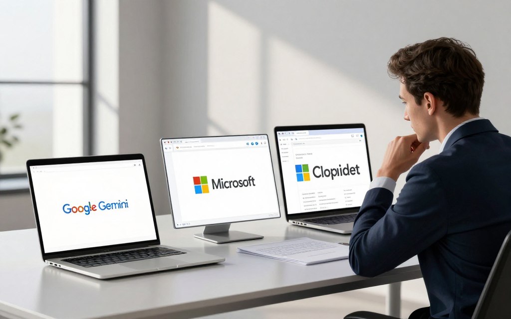 Google Gemini Microsoft Copilot Claude AI comparison